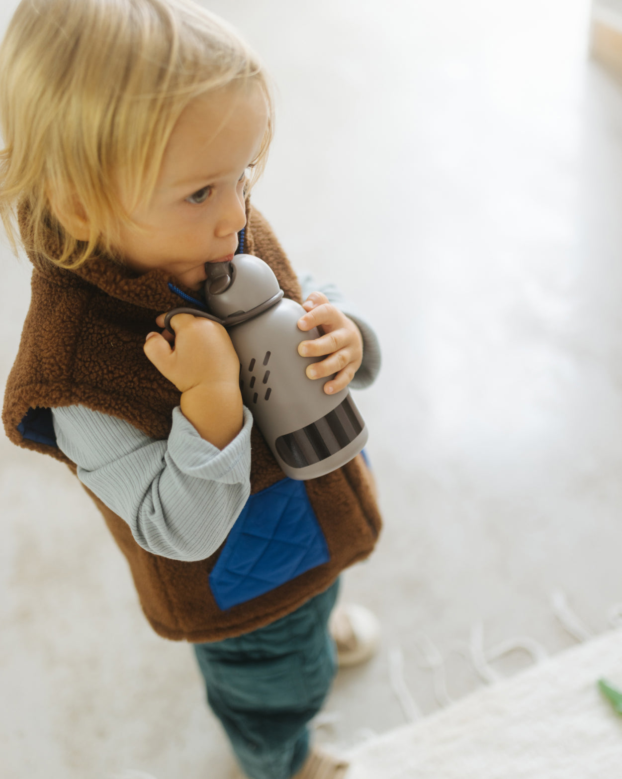 Toddler Straw Cap