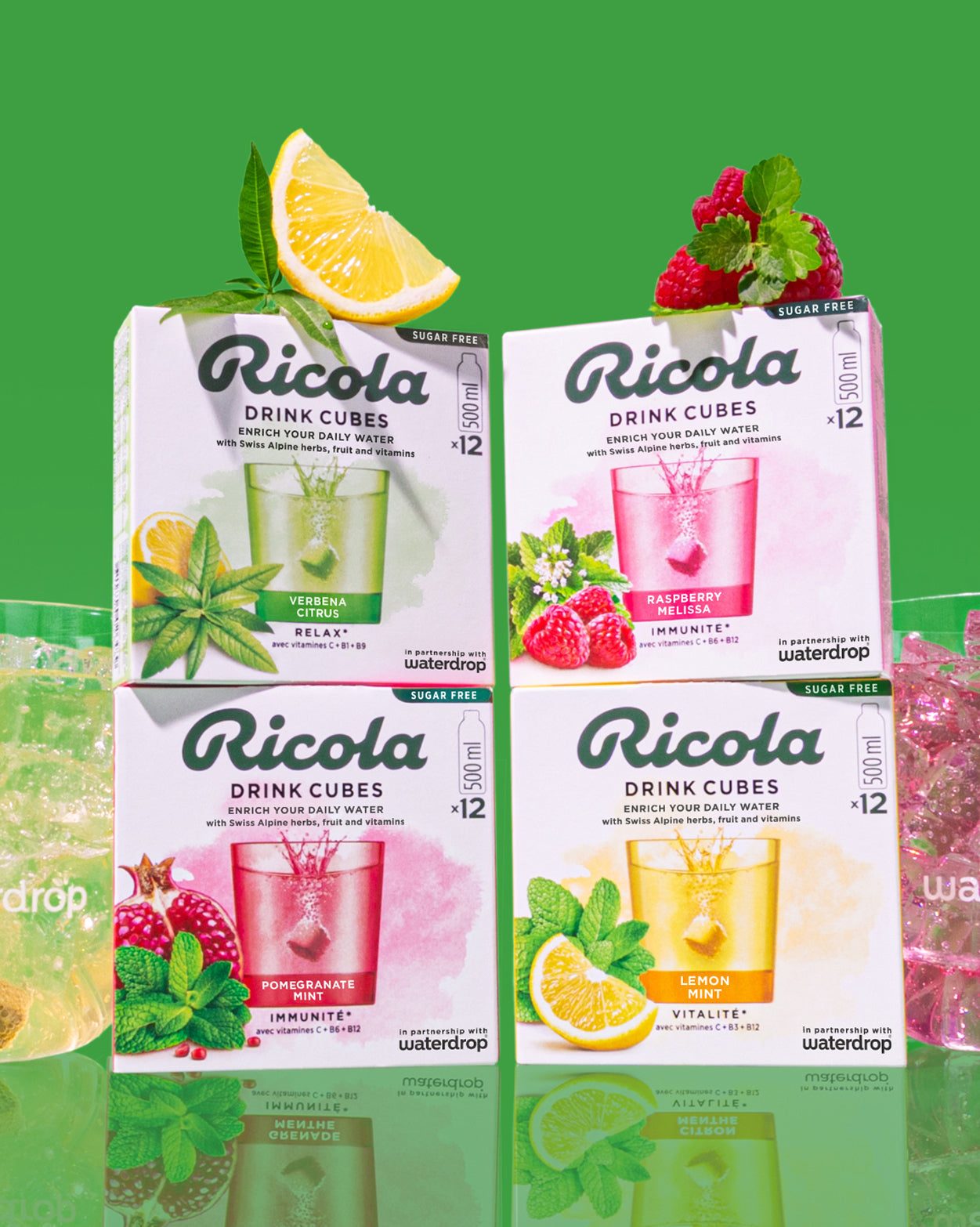 waterdrop® x Ricola Probierpaket