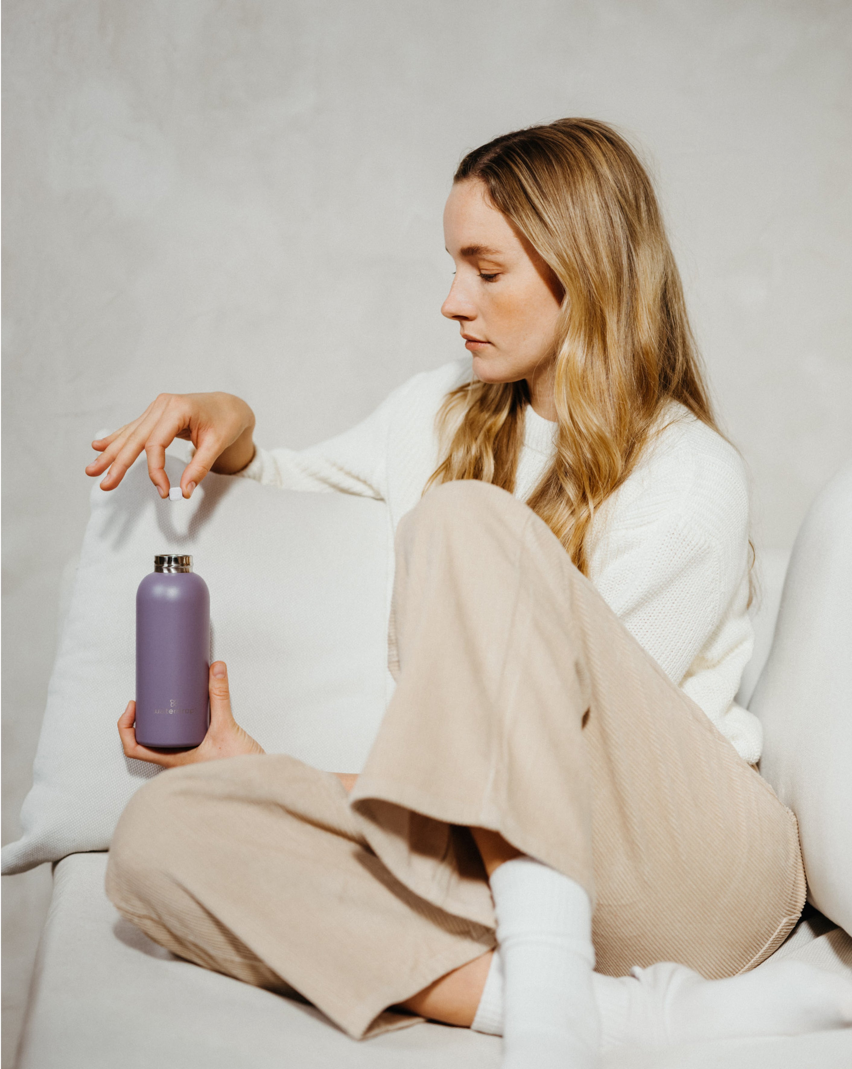Thermo Steel Bottle · Bamboo Cap